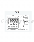 陽明電機 TW系列-72*72mm 工業用週時針 TW-72